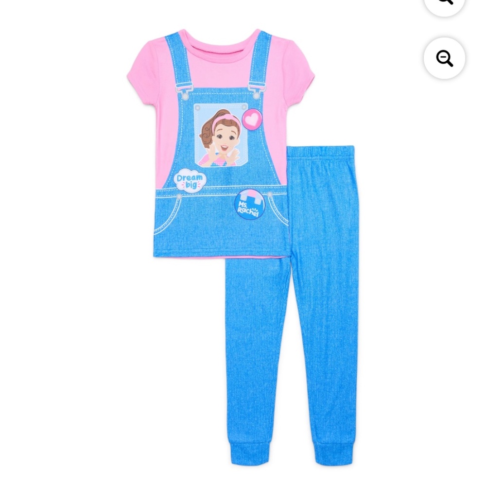 Ms Rachel Toddler 2 PC Pajama Set Size 2T NWT